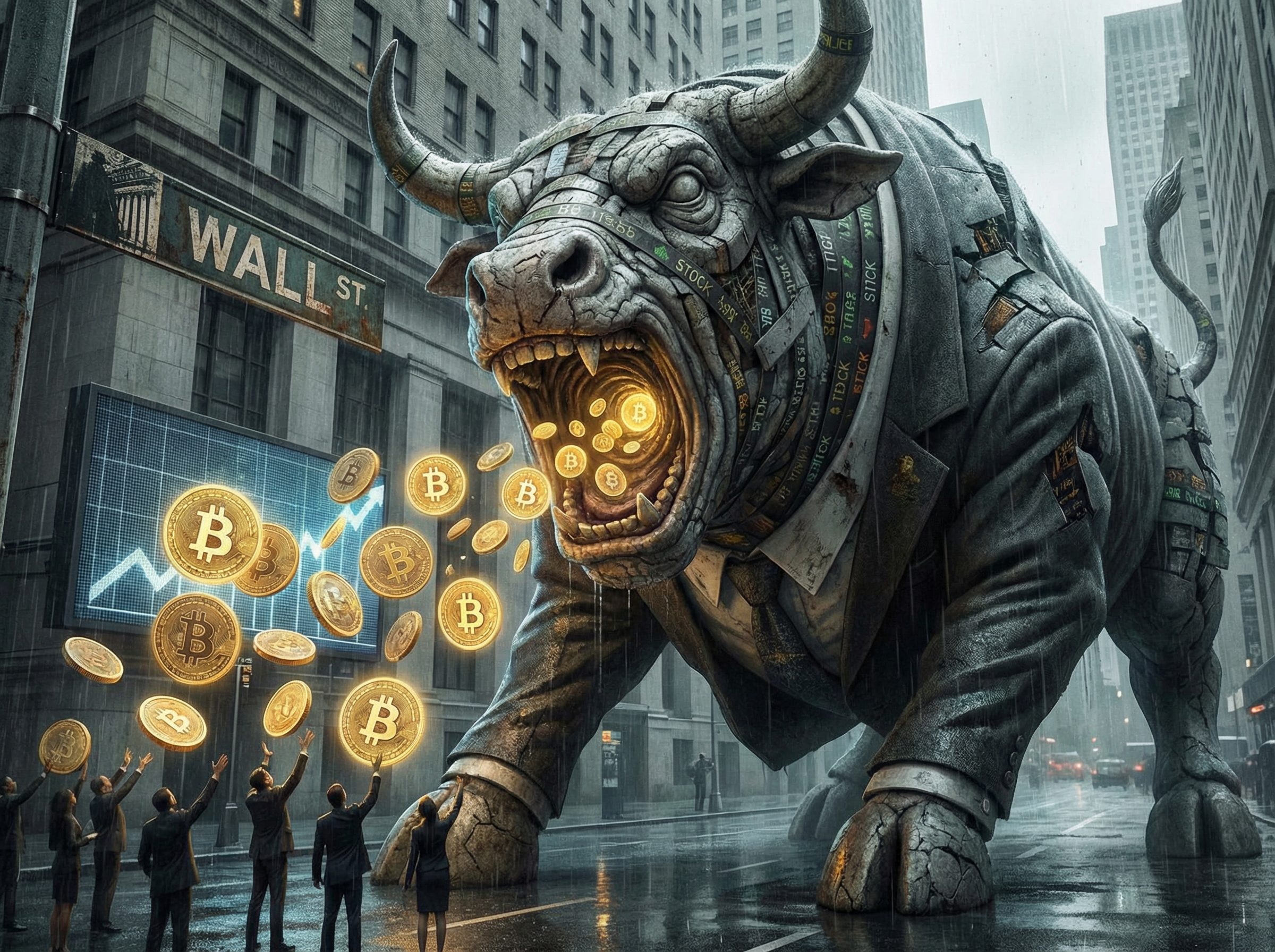 Bitcoin Vs Wall Street